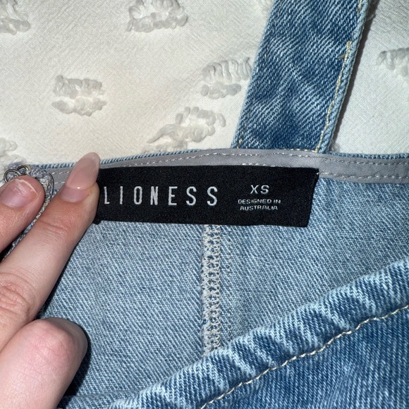 Lioness Denim Blue corset top - Picture 3 of 5